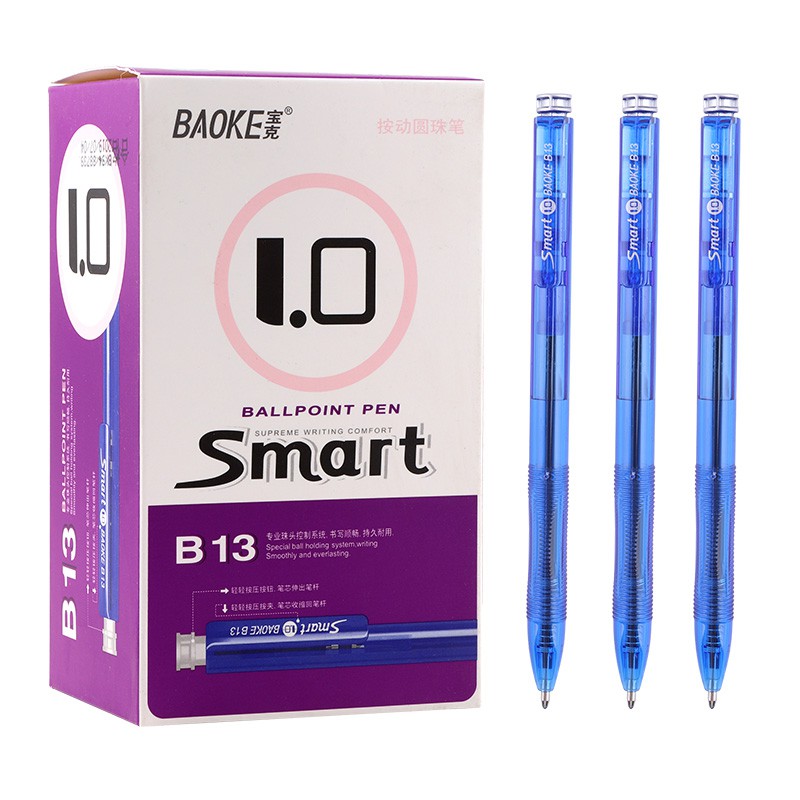 [HỘP 48 BÚT] Bút bi BAOKE Smart B13
