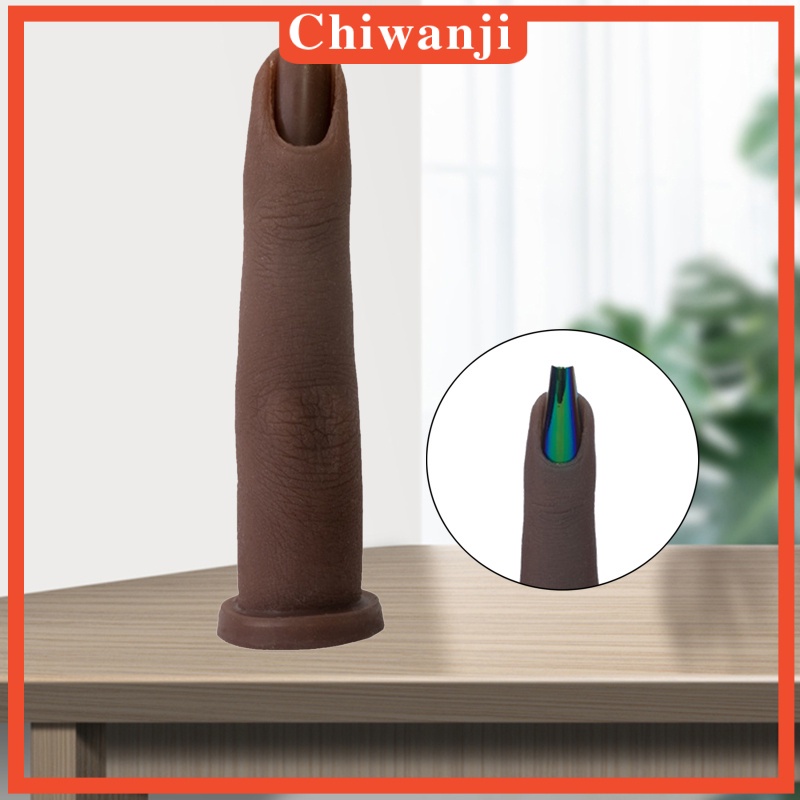 Mô Hình Ngón Tay Giả Linh Hoạt Nhiều Màu Sắc Cho Người Mới Tập Làm Móng Nghệ Thuật