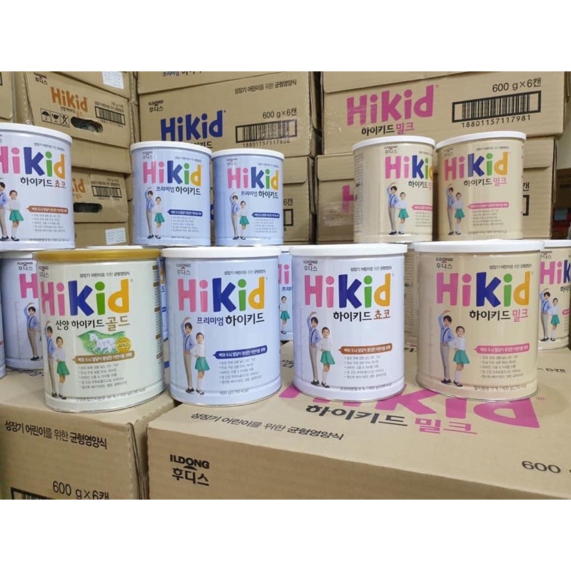 Sữa hikid hàn quốc