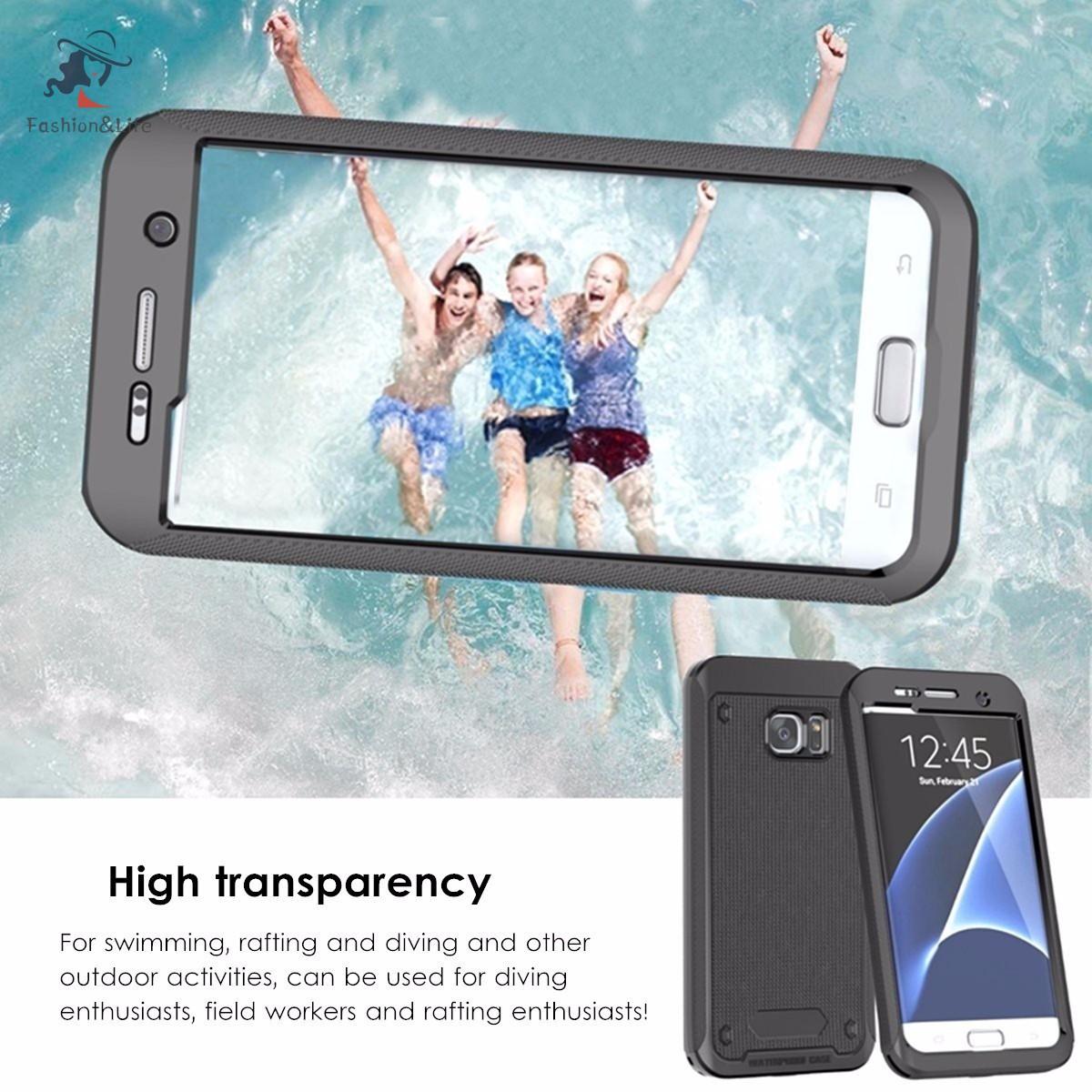 Ốp Điện Thoại Chống Nước Chống Bụi Chống Sốc Cho Samsung Galaxy S7 Edge