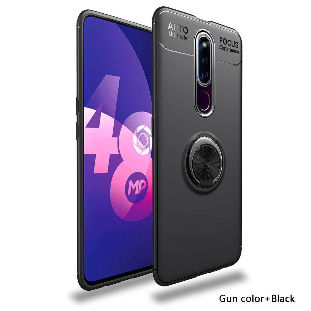 Ốp lưng mềm kèm giá nhẫn đỡ dành cho OPPO F11 F11 Pro