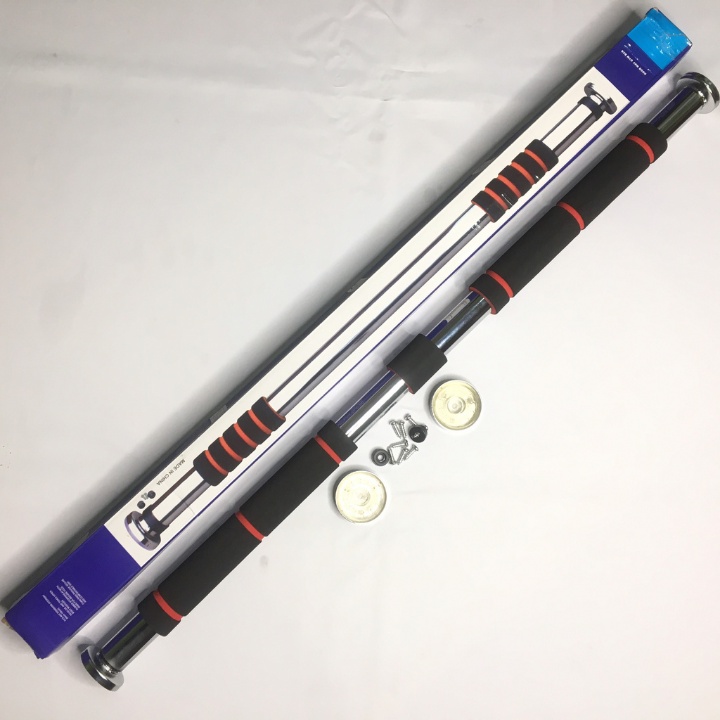 Xà đơn 80cm treo tường gắn cửa độ dài tùy chỉnh 60 -100cm TẬP LUYỆN TẠI NHÀ