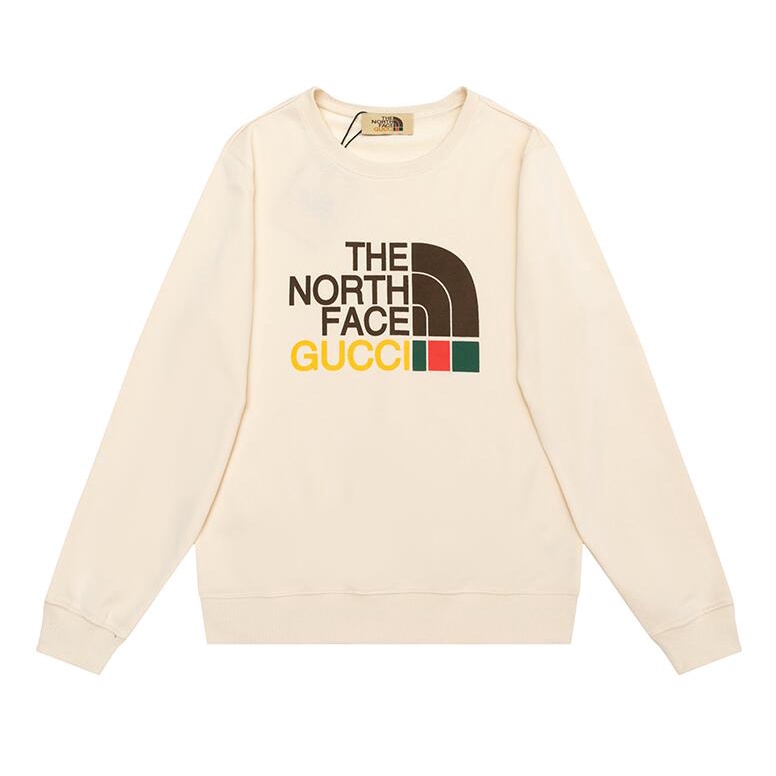 Gucci Fashion printed cotton unisex round neck sweater