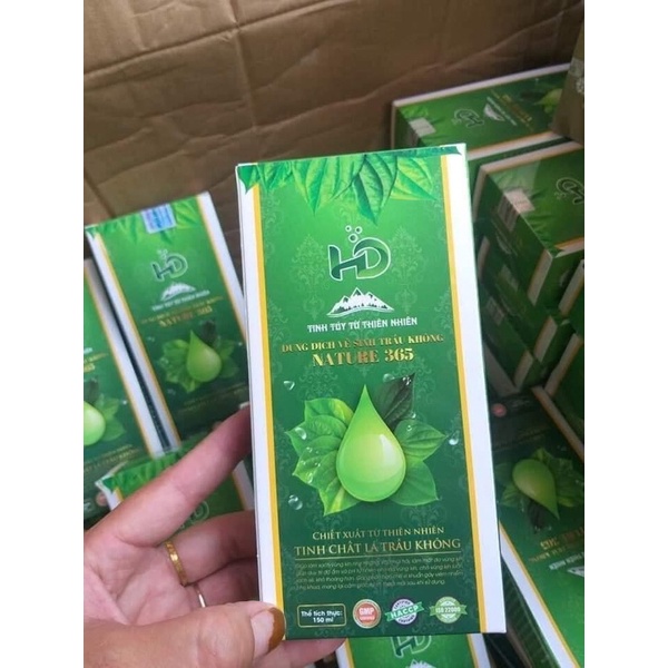 1 hộp Dung dịch vệ sinh trầu không