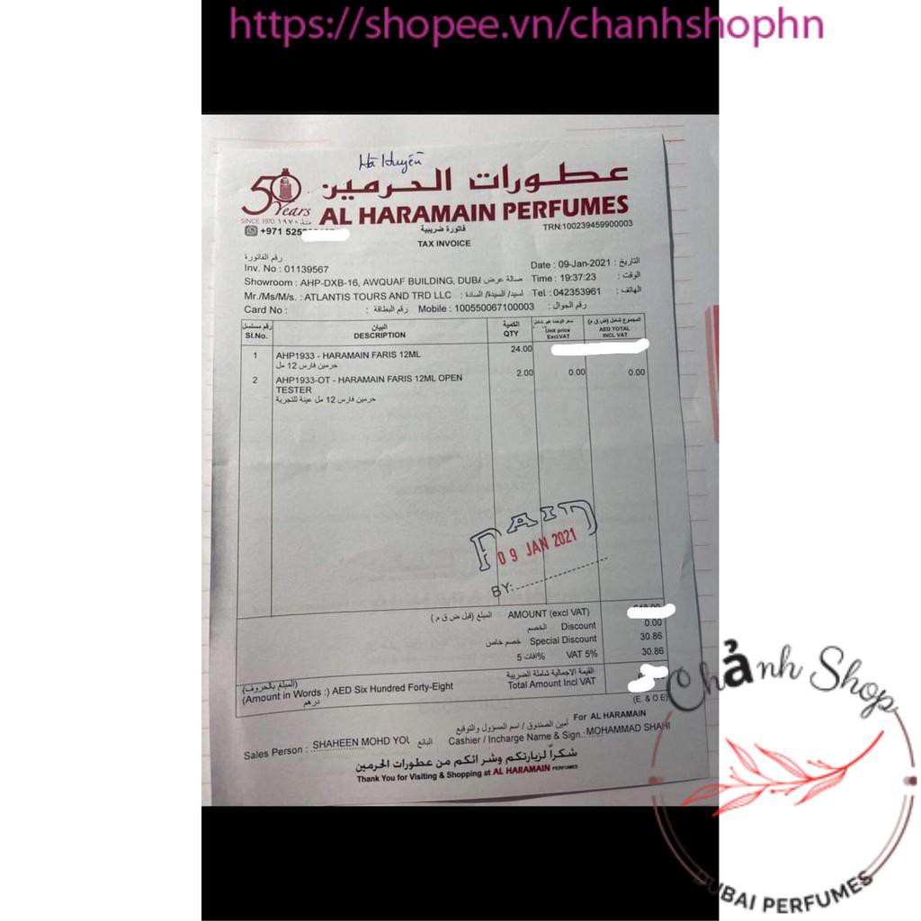 Tinh Dầu Nước Hoa Dubai (Lọ 5ml, 15ml, 20ml,) | Tinh Dầu Dubai/ Tặng Kèm Lọ 5ml Khi Mua Chai 15ml, 20ml, 35ml | Thế Giới Skin Care