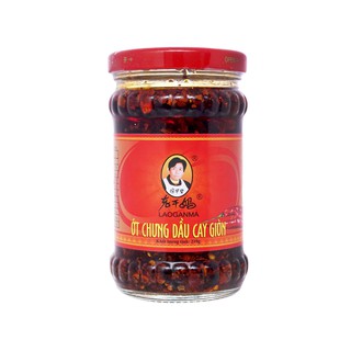 ỚT CHƯNG DẦU LAOGANMA VỊ CAY GIÒN 210gr