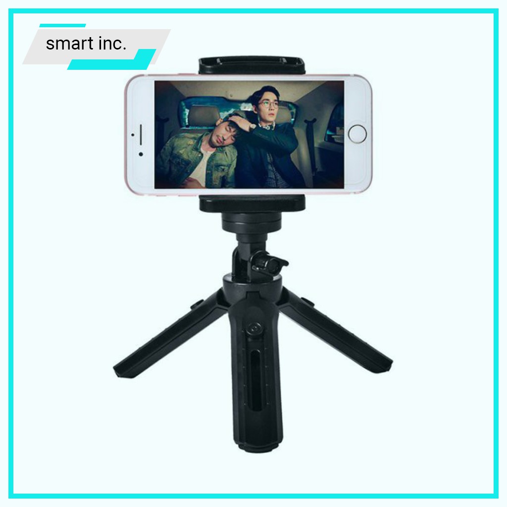 Giá Đỡ Điện Thoại Tripod 3 Chân Gấp Gọn Selfie Bluetooth Chụp Hình Quay Phim Xoay 360 Độ