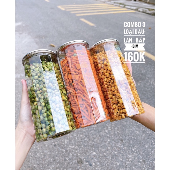 COMBO 3 LOẠI ĐẬU: LAN - BẮP - BIM