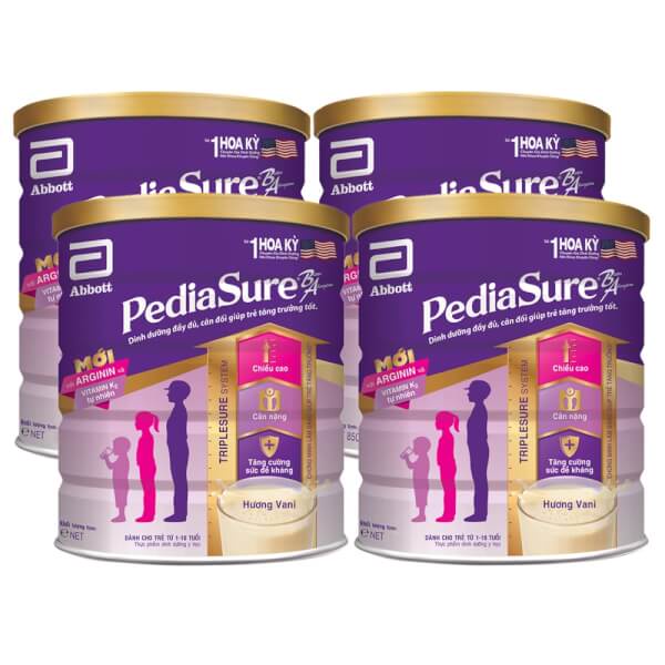 Sữa bột Pediasure BA hương vani 1,6kg