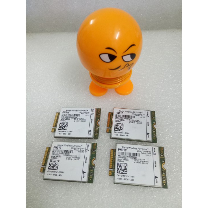 Card wwan 4G Dell DW5808e dùng cho laptop Dell core i thế hệ 5 như: E7450, E7250, E5550, Venue 11 Pro