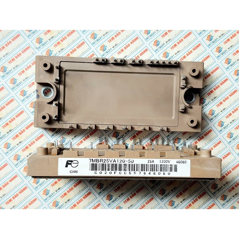 7MBR25VA120-50 IGBT 25A 1200V Tháo Máy