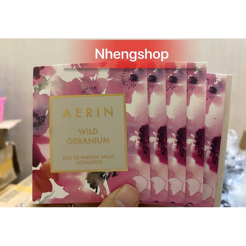 Mẫu thử nước hoa Aerin wild geranium