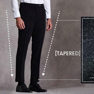 Quần tây nam ống côn cao cấp hàng hiệu Hàn Quốc NIX.