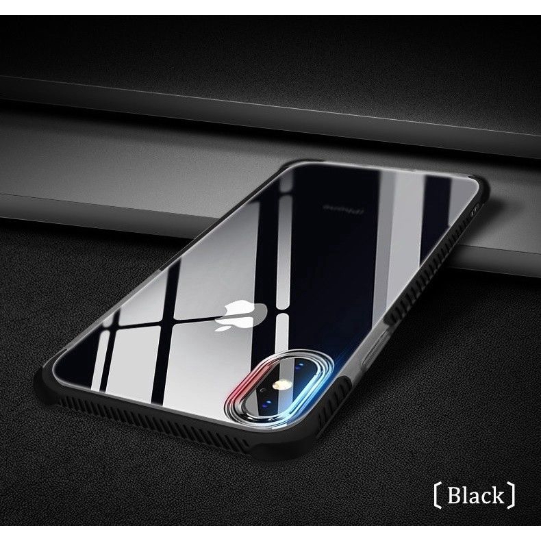 Ốp điện thoại trong suốt chống sốc cho iPhone X XS XS MAX XR 7 8 plus | BigBuy360 - bigbuy360.vn