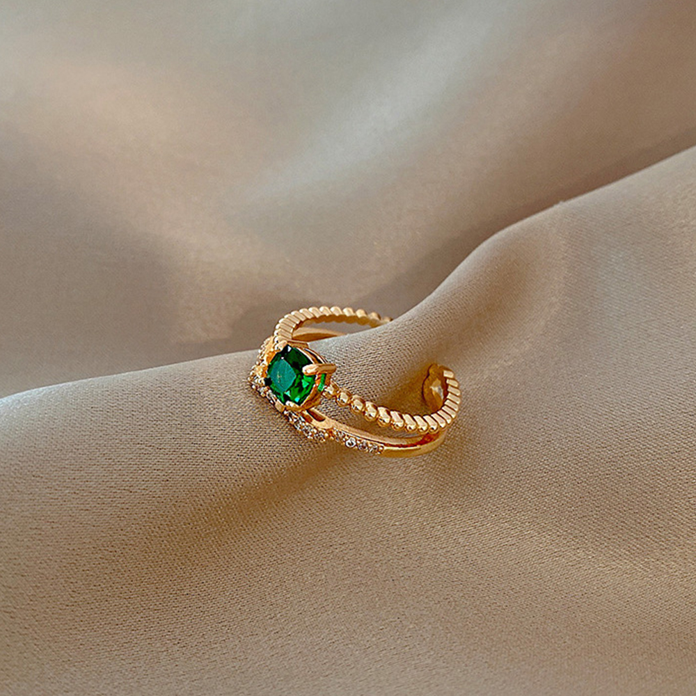 Nhẫn Đeo Tay Kim Loại Phong Cách Retro Cho Nữ