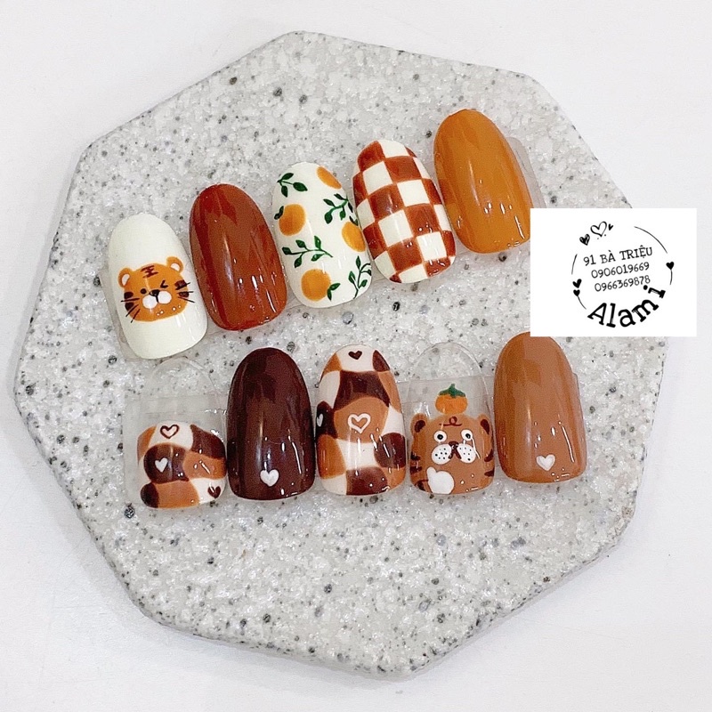 Nail box mẫu tết 2022