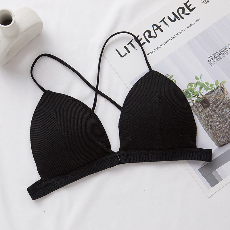 Áo bra nữ 2 dây đep cài trước, áo lót không gọng đệm mỏng mặc thoải mái VALICA 715 | BigBuy360 - bigbuy360.vn