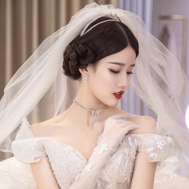 Choker Vòng Cổ Hàn Quốc Hình Bướm Đính Đá Siêu Sang Chảnh Dự Tiệc Mainia Shop