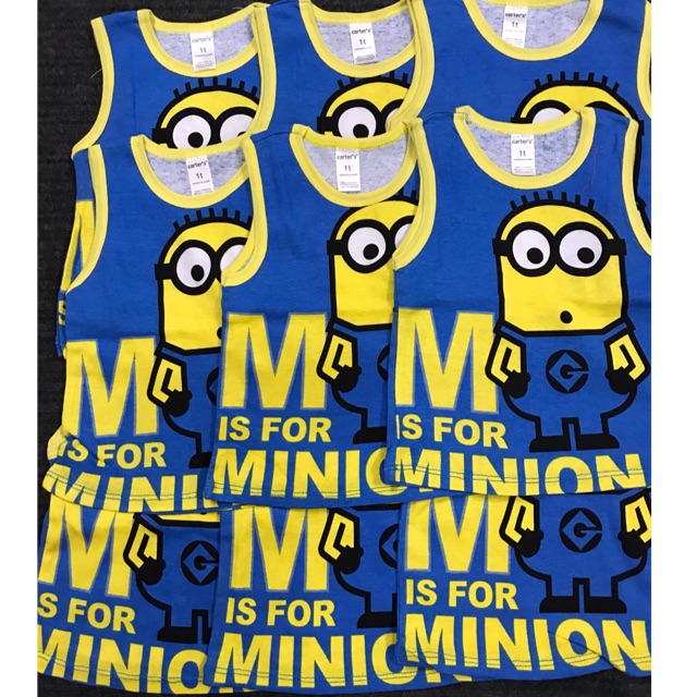 Áo ba lỗ hoạt hình minion