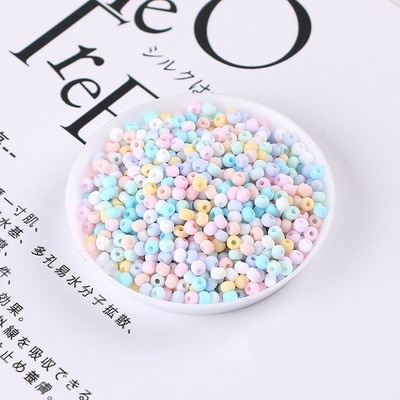 Hạt Cườm Màu Nhạt Pastel Kích Thước 3mm Dùng Làm Trang Sức Handmade DIY