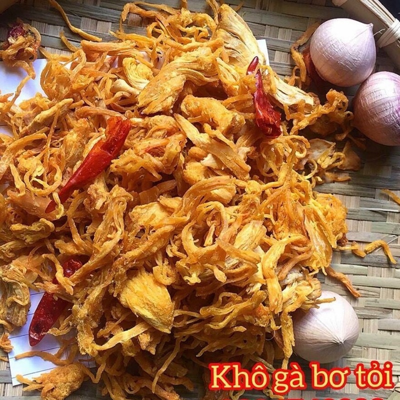 Khô Gà Bơ Tỏi 300g - Ăn Vặt 492