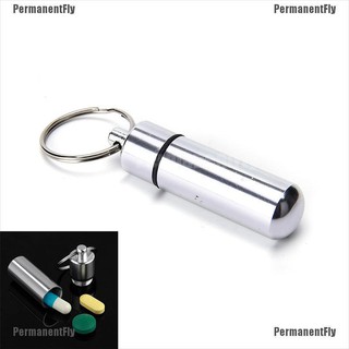 Hộp Nhôm Đựng Thuốc Viên Chống Nước Có Móc Khóa