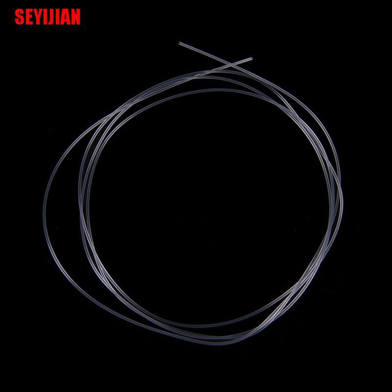 (SEY) 6Pcs Guitar Strings Nylon Silver Plating Set Super Light For Acoustic Guitar