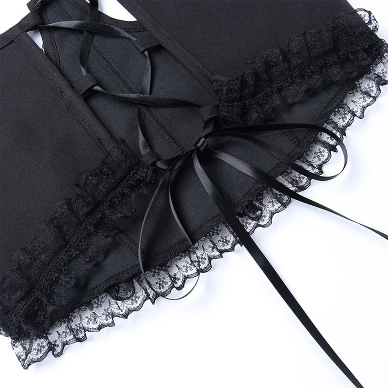 Áo Nịt Ngực Corset Phong Cách Gothic Gợi Cảm Cho Nữ