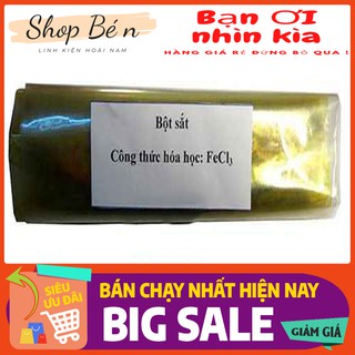 Bột sắt FeCl3 ăn mòn mạch in thủ công - 100g
