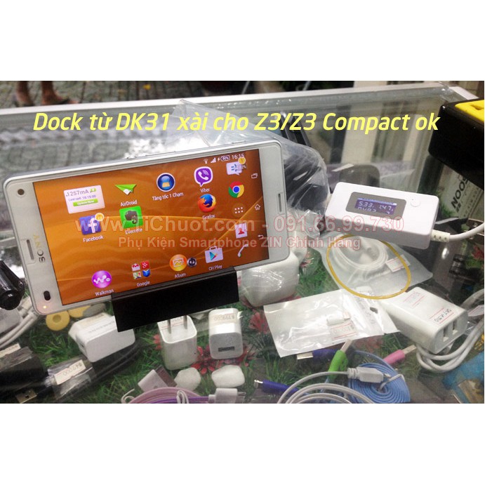 Dock Sạc Từ DK31 Sony Z1, Z2, Z3 ZIN Chính Hãng