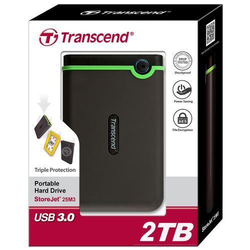 Box Hdd ổ cứng di động 1TB 2TB Transcend USB 3.0. Vi Tính Quốc Duy