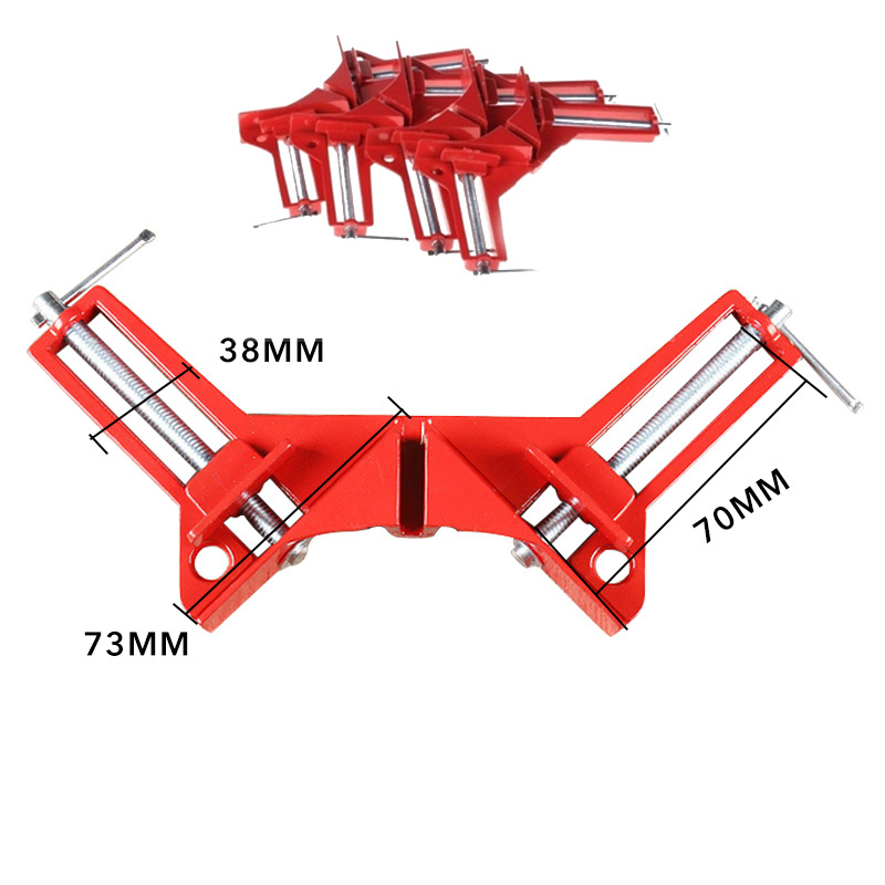 Reinforced 90° Dụng cụ kẹp góc phải đa năng cho làm gỗ/ kính bể cá DIY