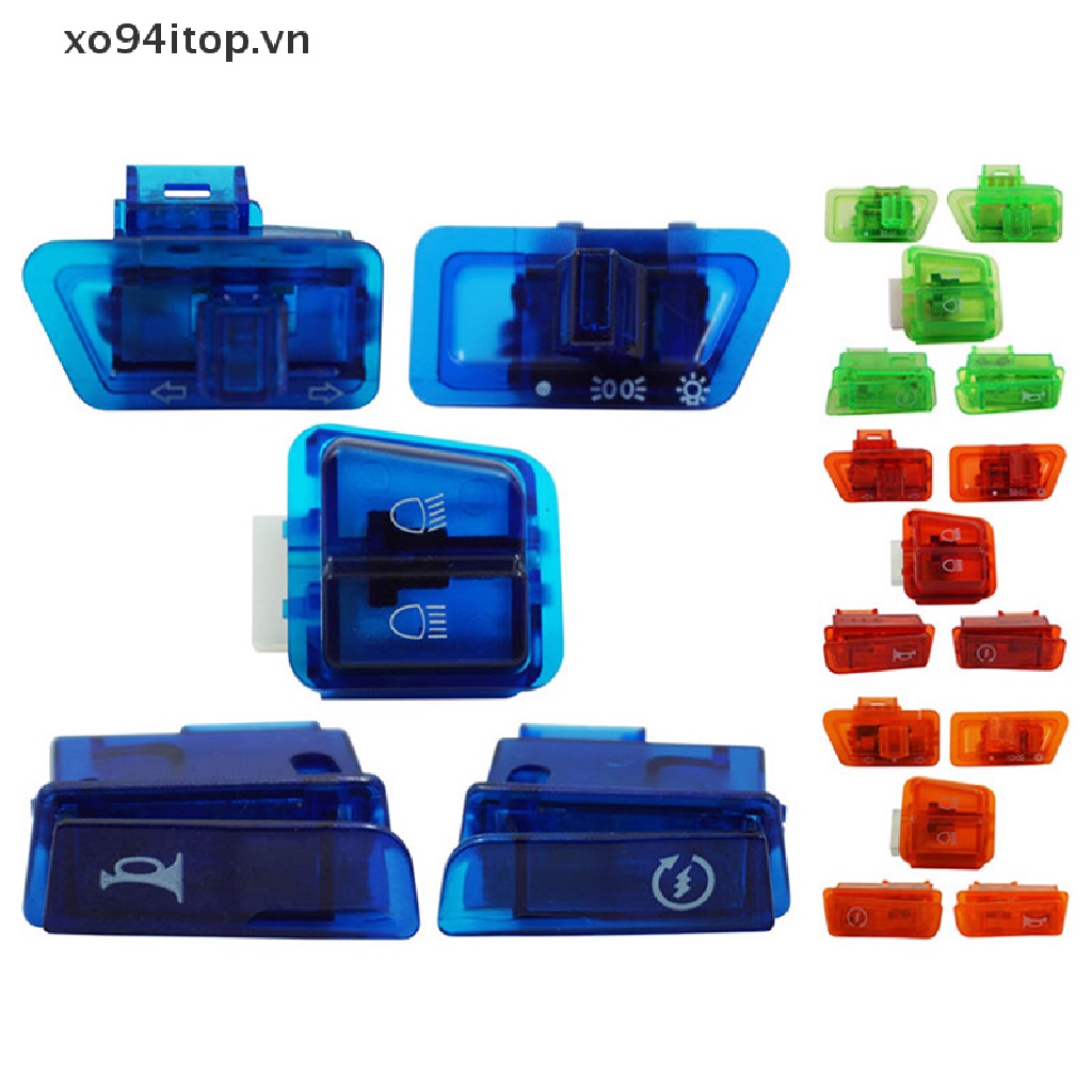 1 Bộ Công Tắc Điều Khiển Đèn Pha / Còi / Còi Xe Máy XOITOP