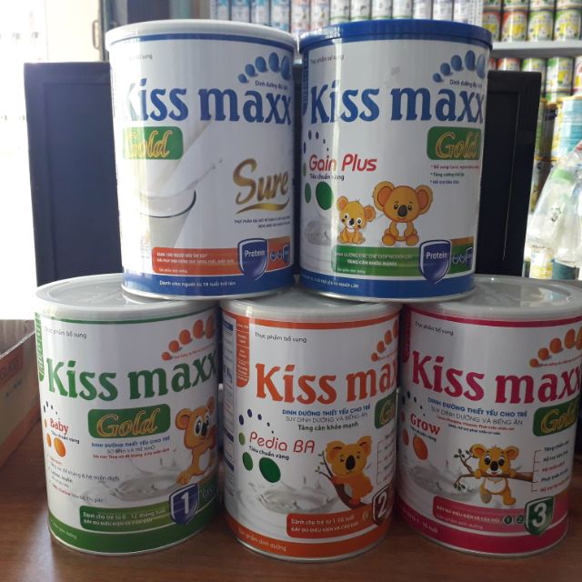 Kiss Maxx 900g dành cho các đối tượng