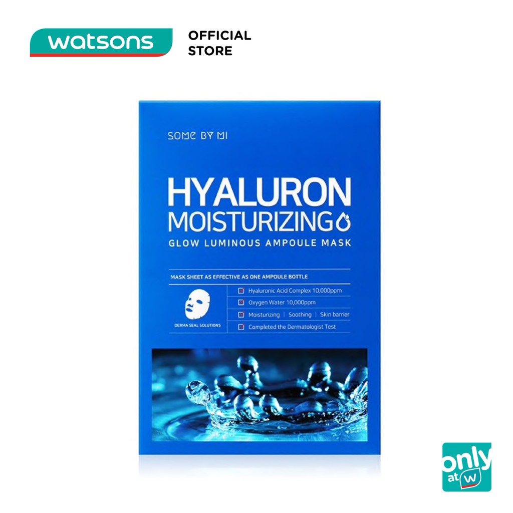 Mặt Nạ Some By Mi Dưỡng Ẩm Và Làm Mềm Da Hyaluron Moisturing Ampoule Mask 25g