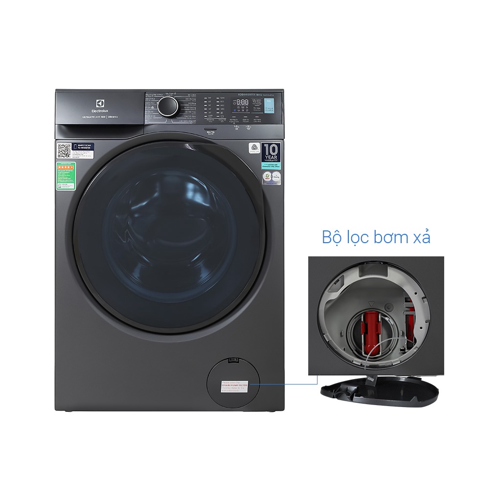 Máy giặt Electrolux Inverter 10 kg EWF1024P5SB