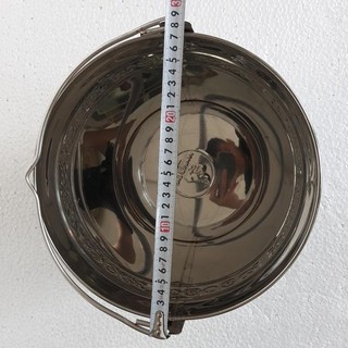 COMBO 6 XÔ INOX 304 ĐÁY NHỌN 4L-12L