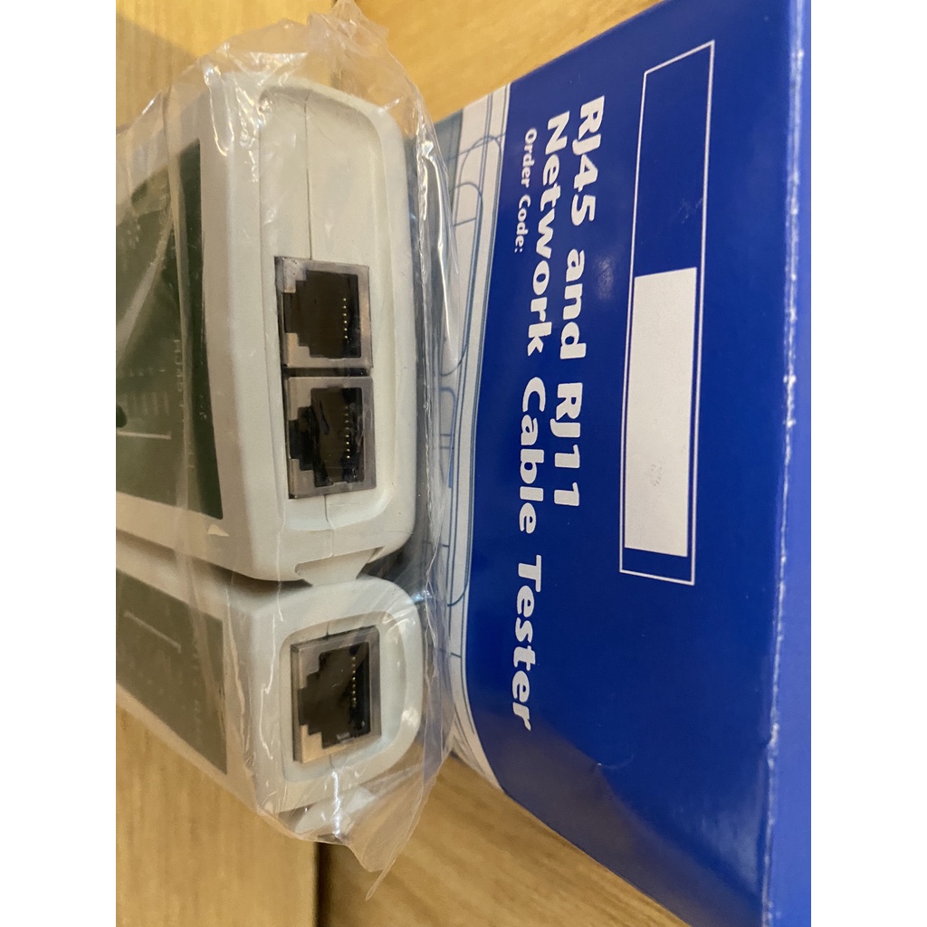 Bộ đo thông mạng, hộp test cáp mạng đa năng RJ-11 RJ-45 tặng kèm pin 9v