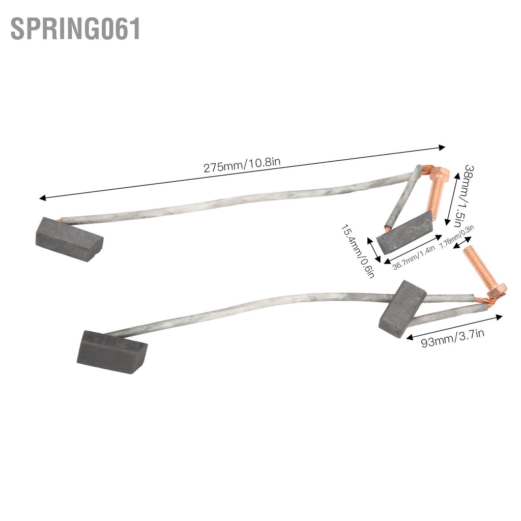 [Hàng Sẵn] Bộ bàn chải điện ô tô câu lạc bộ 51101010251 G8 G9 G14 G14 chạy điện 36V 48V GE thay thế【Spring061】