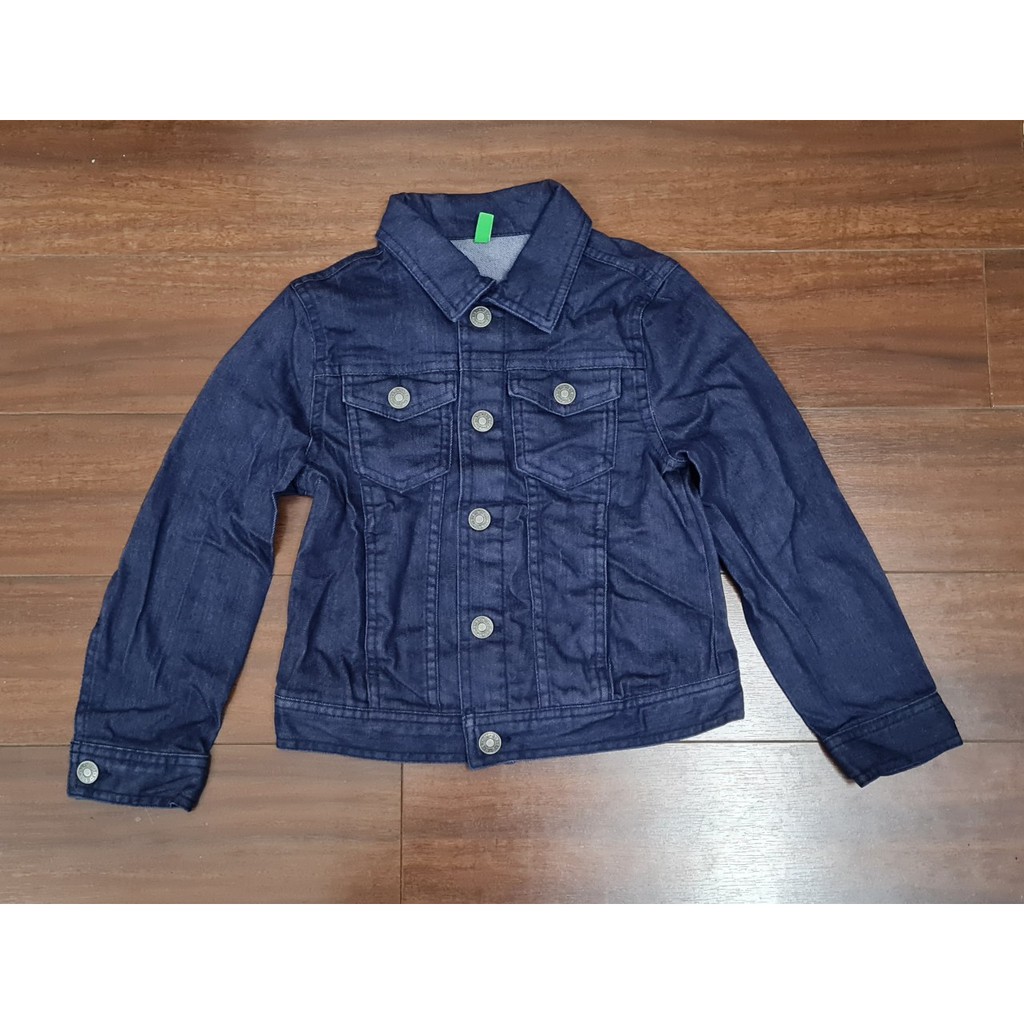 Khoác jeans cho bé trai United colors of benetton size 110