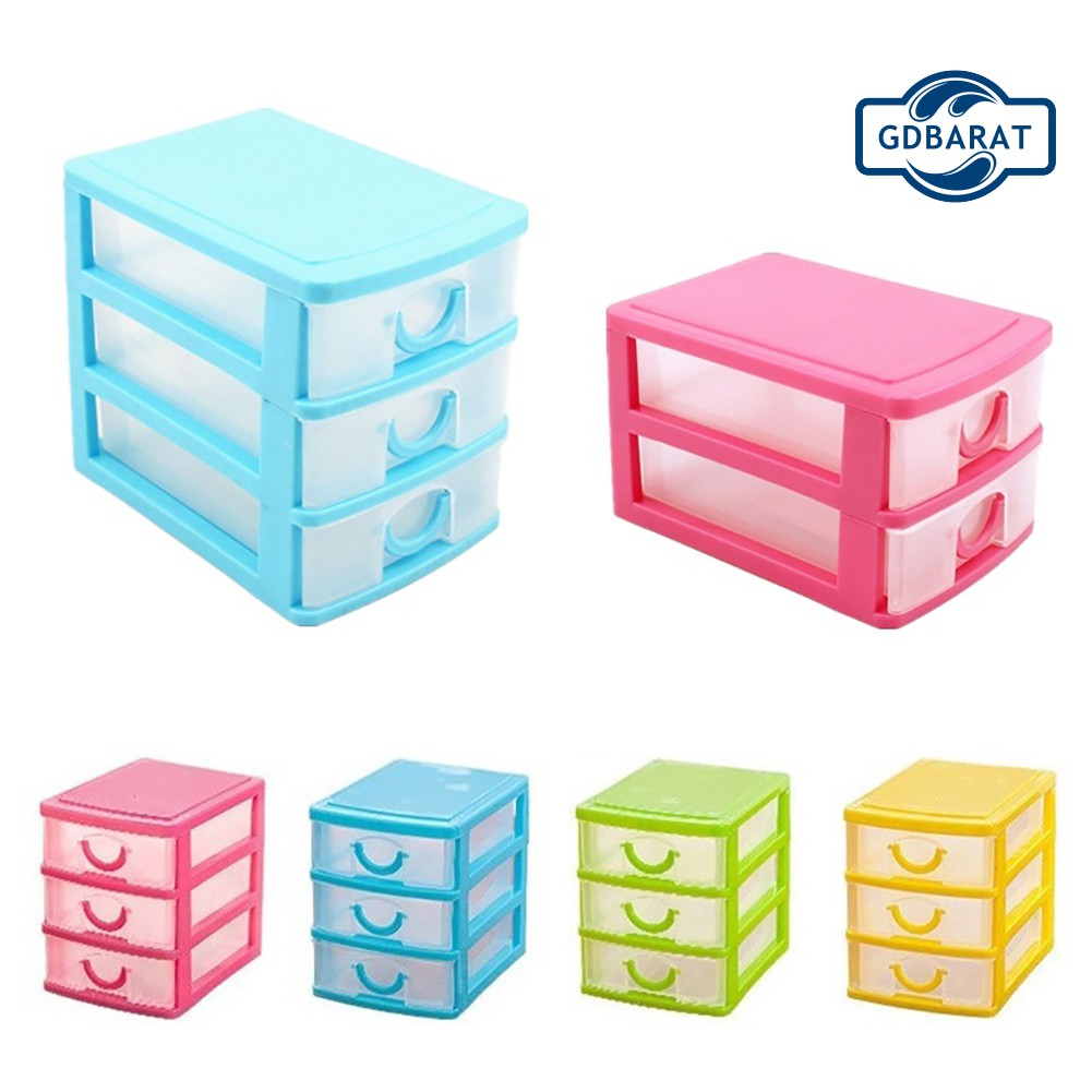 Hộp Đựng Đồ Trang Điểm Nhiều Ngăn Bằng Nhựa Nhiều Ngăn Tiện Dụng