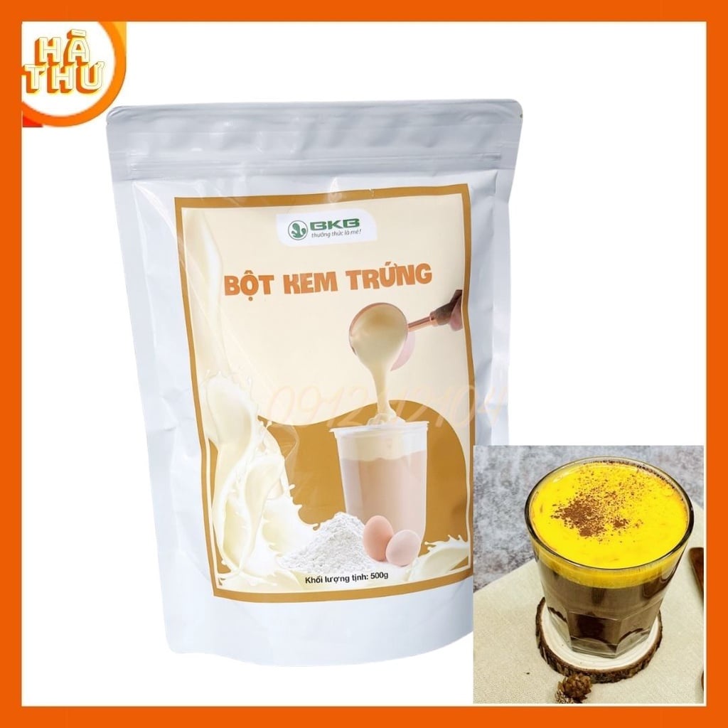 BỘT KEM TRỨNG BKB TRỌNG LƯỢNG 500g