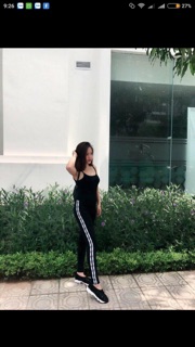 quần legging pink