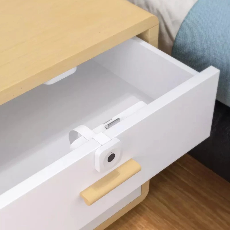 Ổ Khóa Vân Tay Thông Minh Không Chìa Bluetooth Chống Trộm Bảo Vệ An Toàn Cho Bé