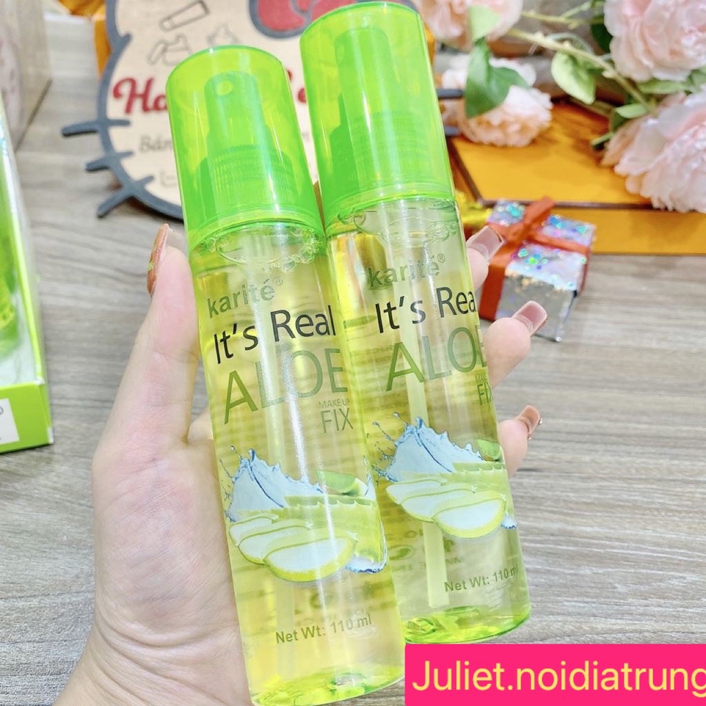 Xịt khoáng kissbeauty nha đam 110ml mẫu mới