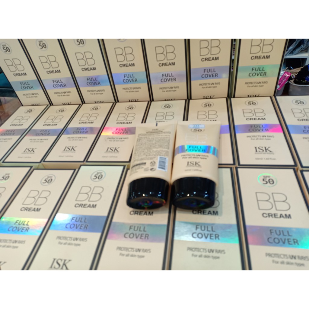 Kem nền trang điểm ISK Full Cover BB mềm mịn Hàn Quốc 45ml | BigBuy360 - bigbuy360.vn