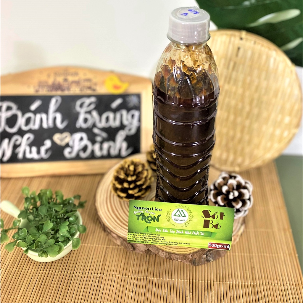 Nước SỐT BÒ Như Bình Làm Nguyên Liệu Bánh Tráng Trộn Thơm Ngon Đậm Vị BÁN BAO ĐẮT HÀNG