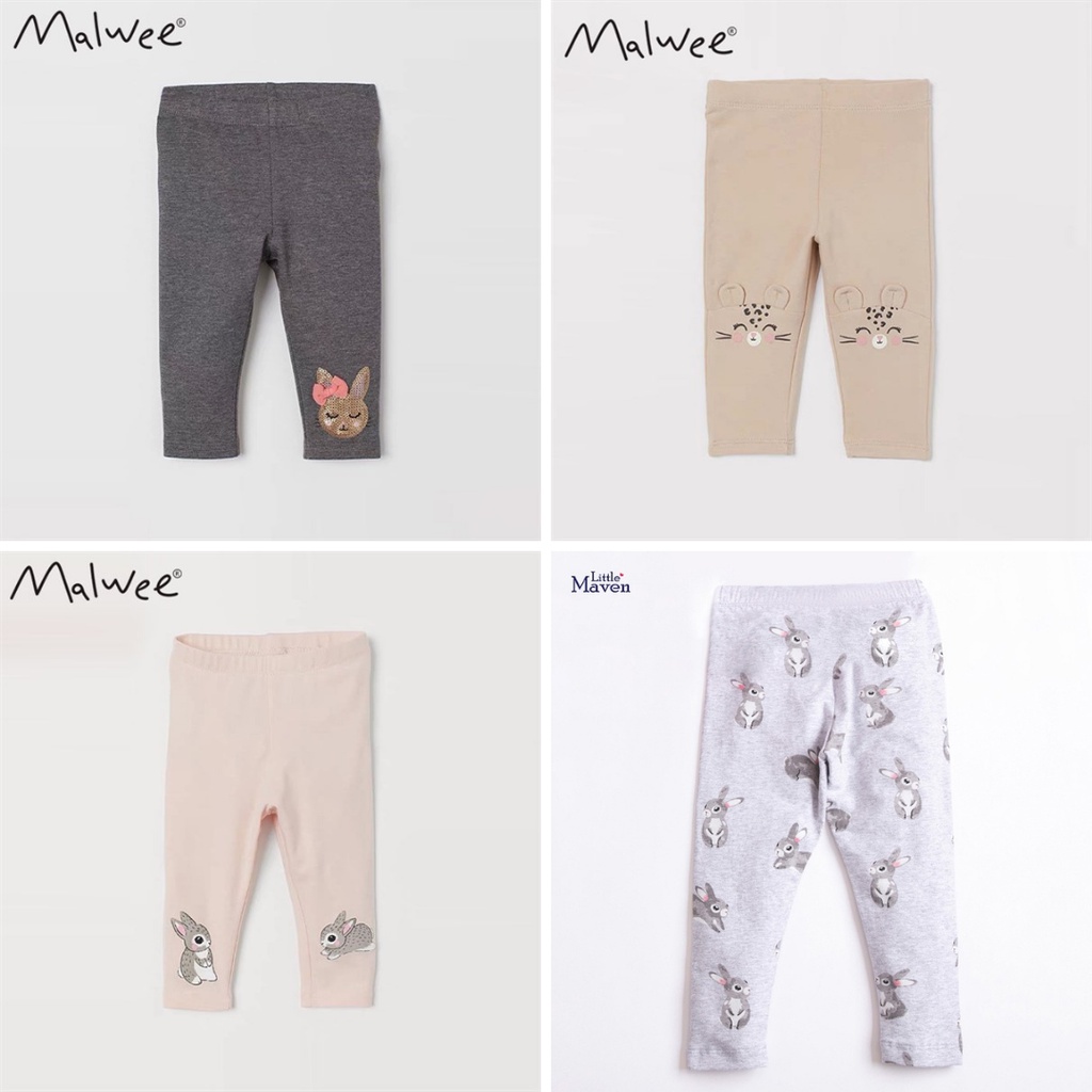 Quần Legging Cotton Cho Bé Gái 2-7 tuổi Mã 3 - Jumping Beans Official Store