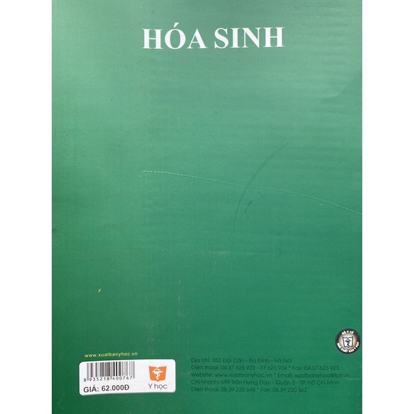 Sách - Hoá sinh ĐTCN