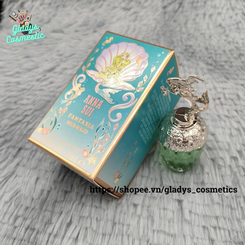 Nước hoa nữ Anna Sui Fantasia Mermaid EDT 5ml Sexy quyến rũ trẻ trung ngọt ngào